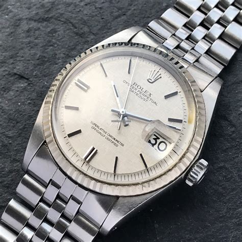 difference between rolex datejust 1600 and 1601|rolex datejust model 1601.